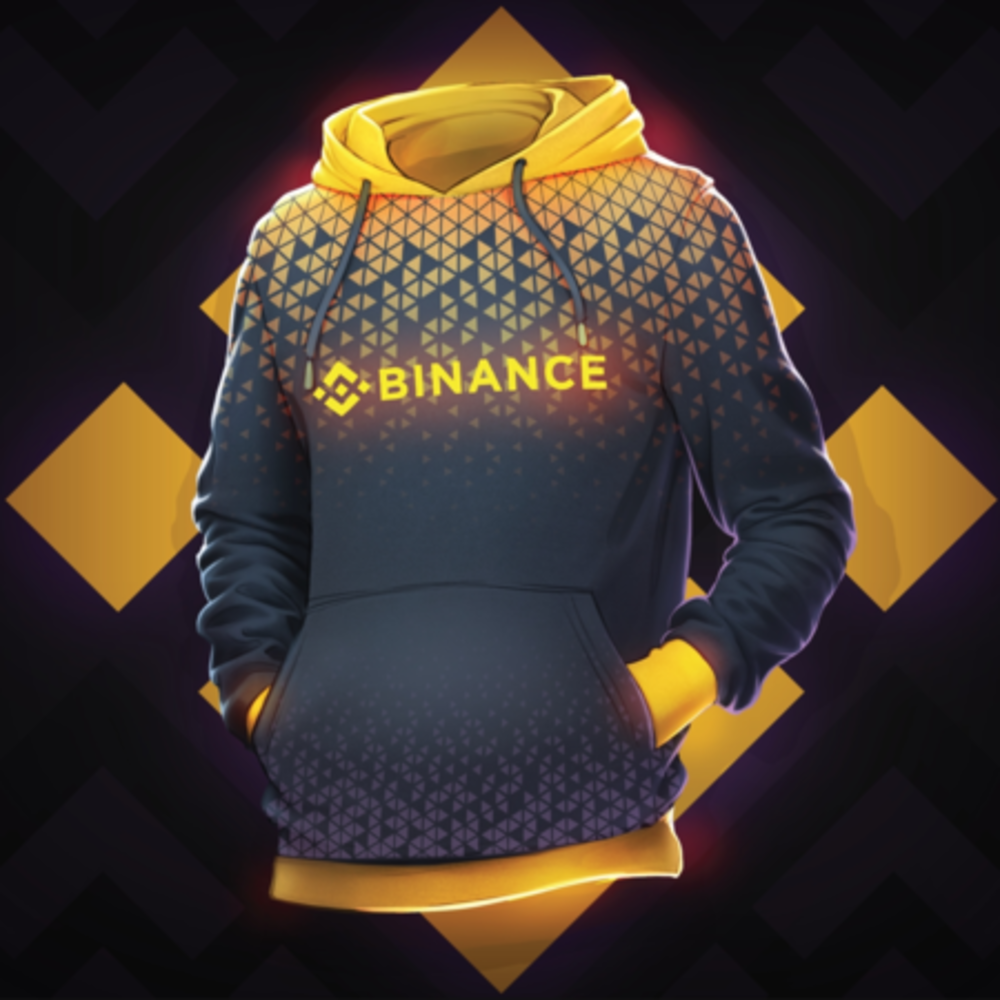 binance hoodie nft